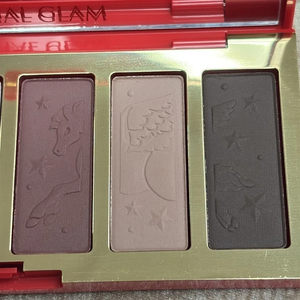 Brand New Estee Lauder Celestial Glam Eyeshadow Palette & Sonia Kashuk Brush Set